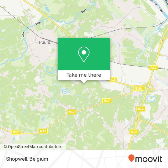 Shopwell map