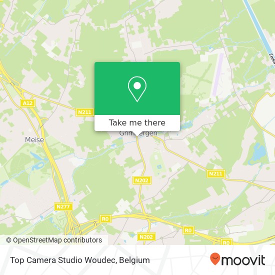 Top Camera Studio Woudec map