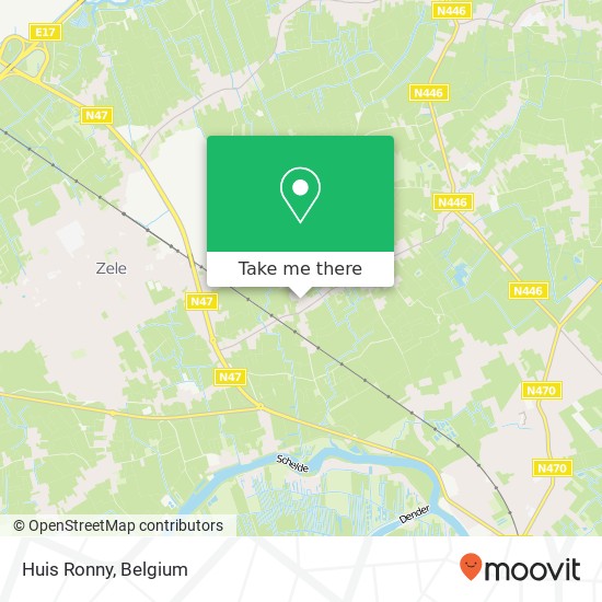 Huis Ronny map