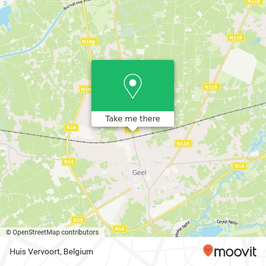 Huis Vervoort map