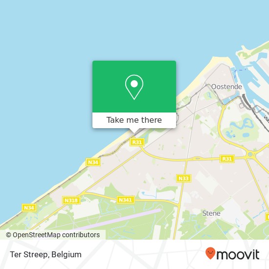 Ter Streep map