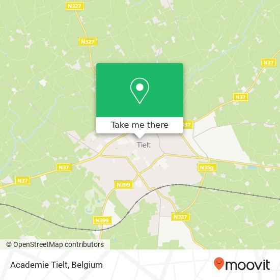 Academie Tielt plan