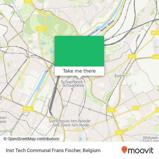 Inst Tech Communal Frans Fischer map