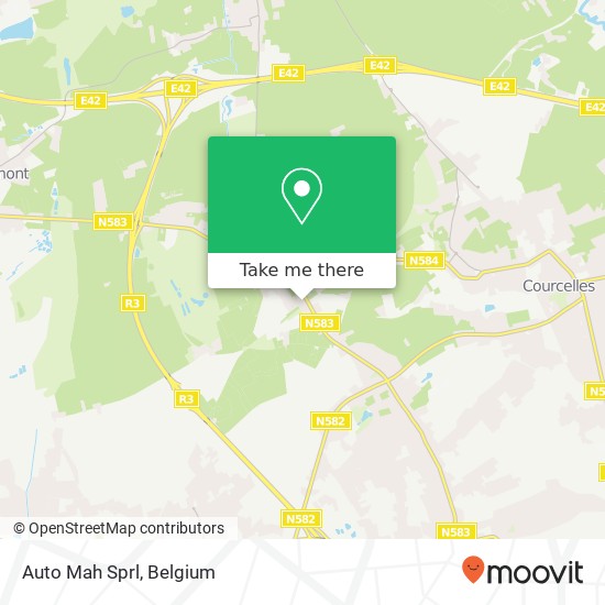 Auto Mah Sprl map