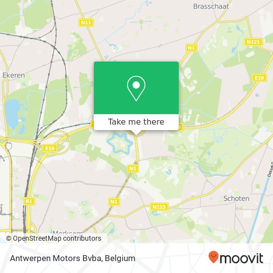 Antwerpen Motors Bvba plan