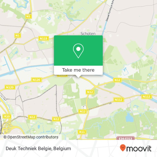 Deuk Techniek Belgie plan