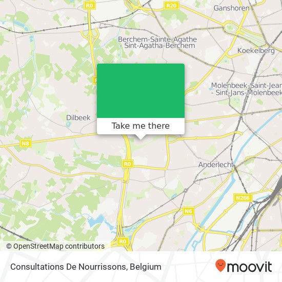 Consultations De Nourrissons map