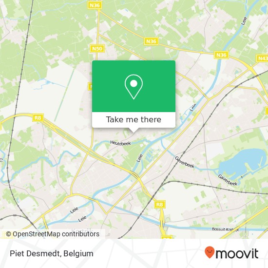 Piet Desmedt map