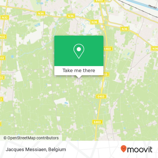Jacques Messiaen map