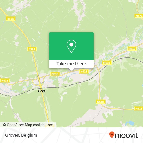 Groven map