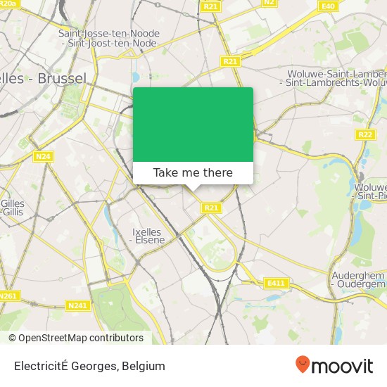 ElectricitÉ Georges map