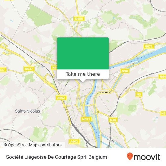 Société Liégeoise De Courtage Sprl plan