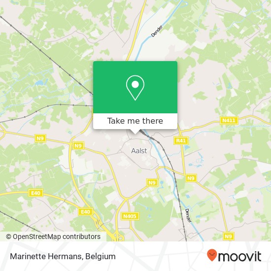 Marinette Hermans map