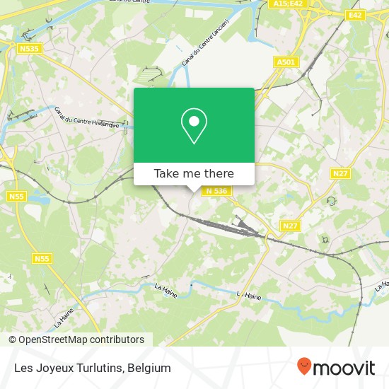 Les Joyeux Turlutins map