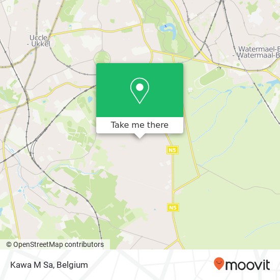 Kawa M Sa map