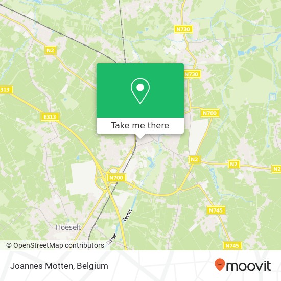 Joannes Motten map