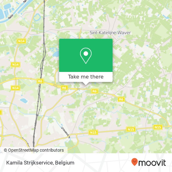 Kamila Strijkservice map