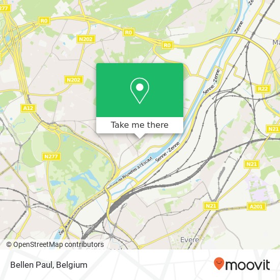 Bellen Paul map