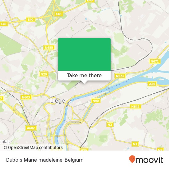 Dubois Marie-madeleine map