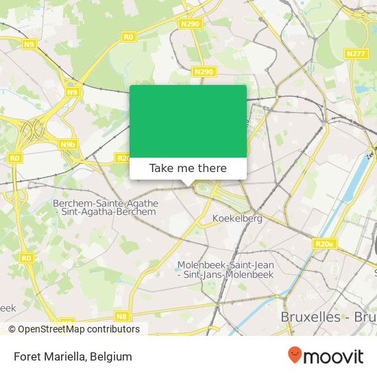 Foret Mariella map