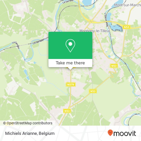 Michiels Arianne map