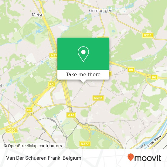 Van Der Schueren Frank map