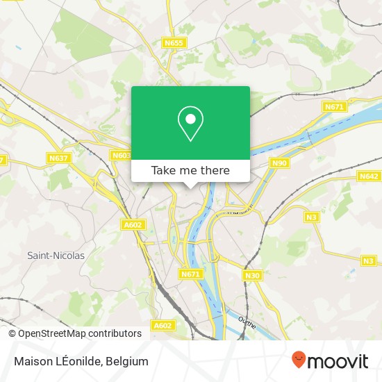 Maison LÉonilde map