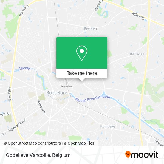 Godelieve Vancollie map