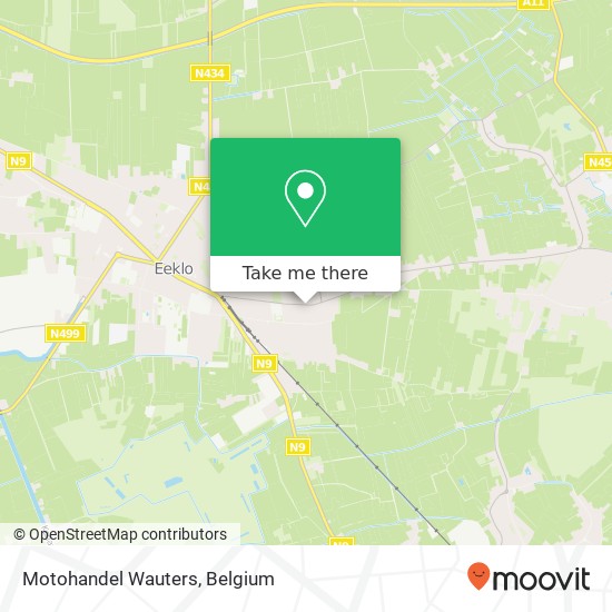 Motohandel Wauters plan