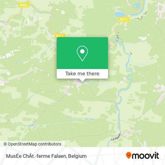 MusÉe ChÂt.-ferme Falaen map