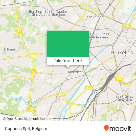 Coppens Sprl map