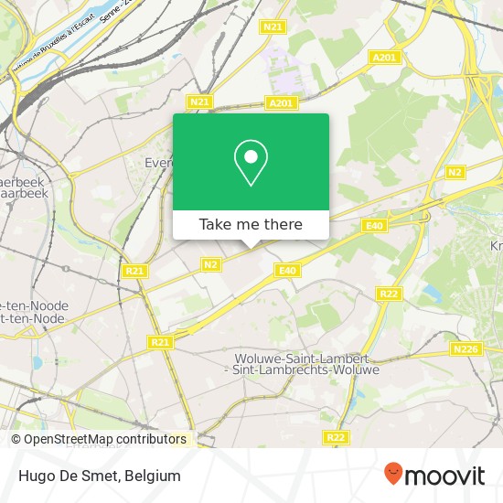 Hugo De Smet map