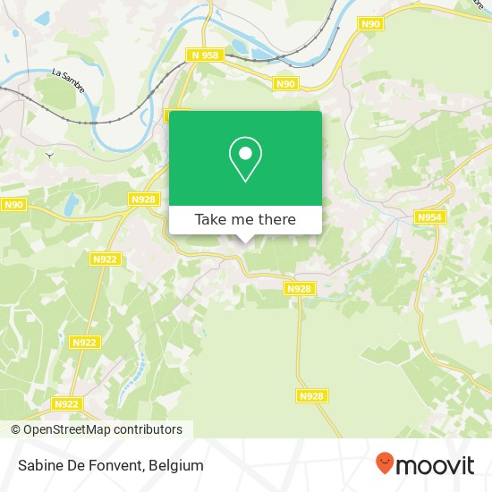 Sabine De Fonvent map