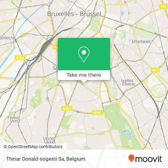 Thiriar Donald-sogesti Sa map