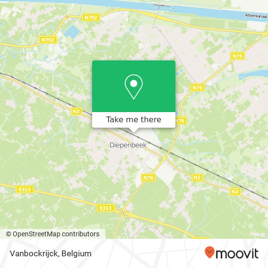 Vanbockrijck map