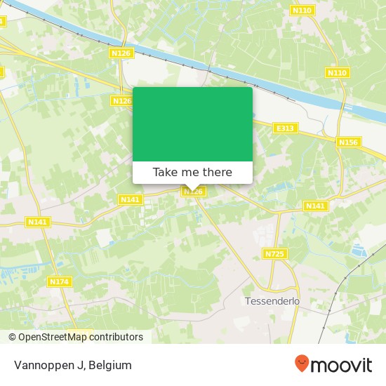 Vannoppen J map