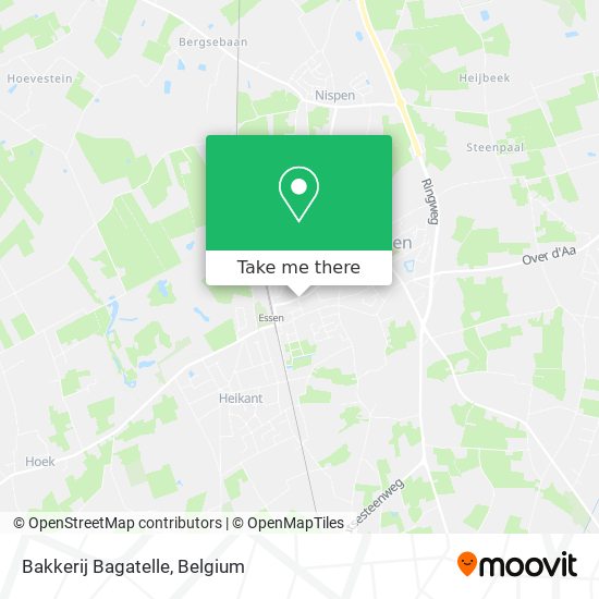 Bakkerij Bagatelle map