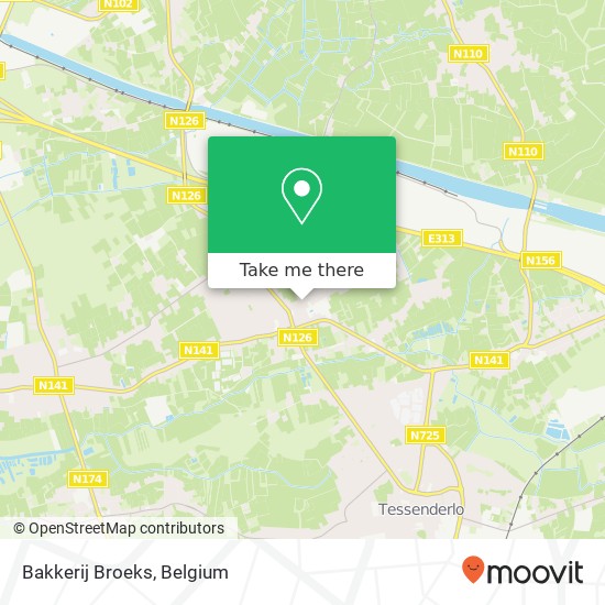Bakkerij Broeks map