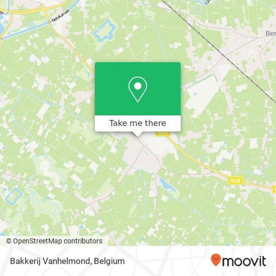 Bakkerij Vanhelmond map