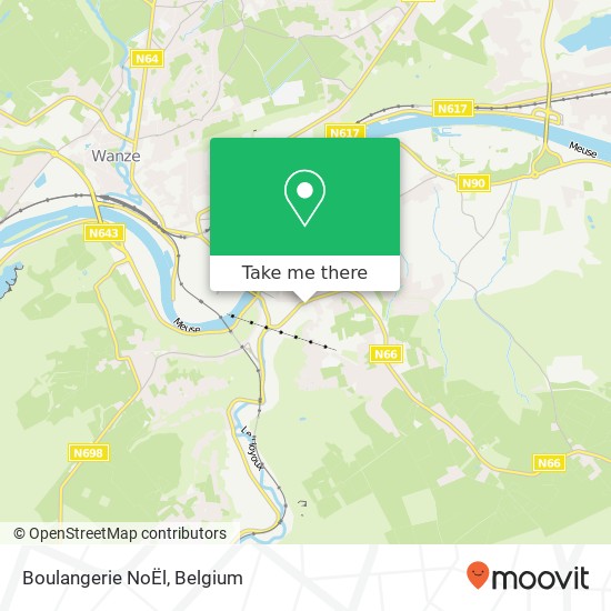 Boulangerie NoËl map