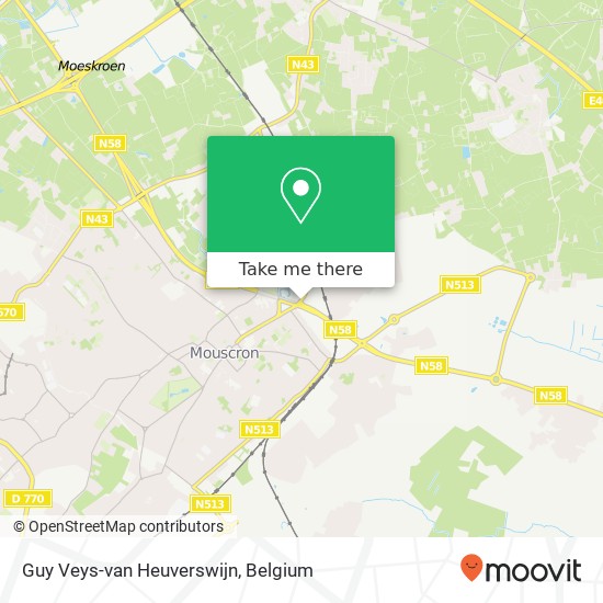 Guy Veys-van Heuverswijn map