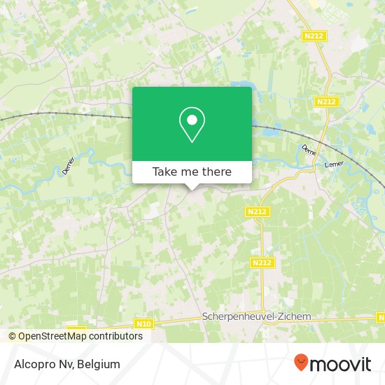 Alcopro Nv map