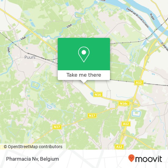 Pharmacia Nv map