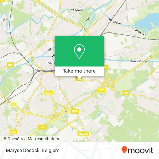 Maryse Decock map