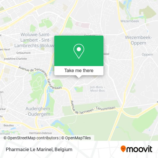 Pharmacie Le Marinel map