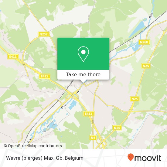 Wavre (bierges) Maxi Gb plan