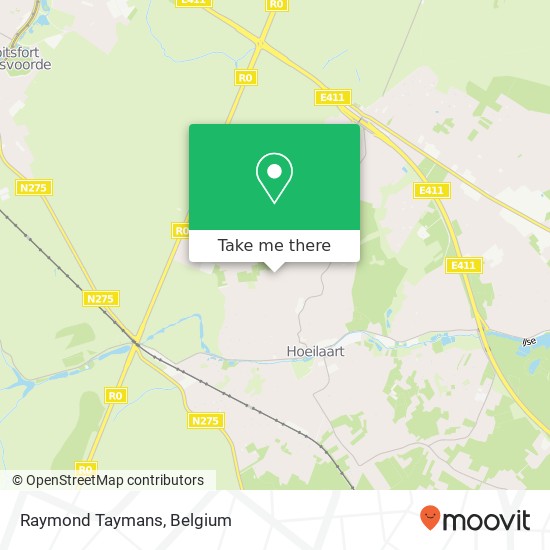 Raymond Taymans map