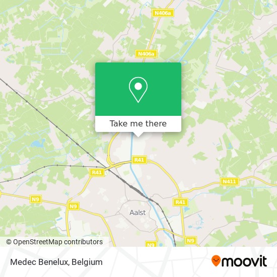 Medec Benelux map