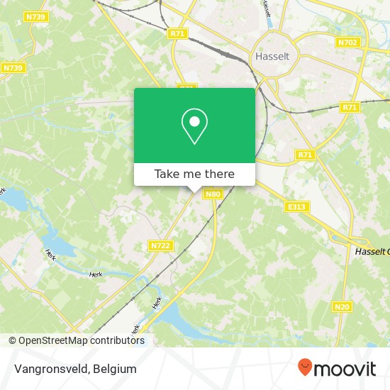 Vangronsveld map