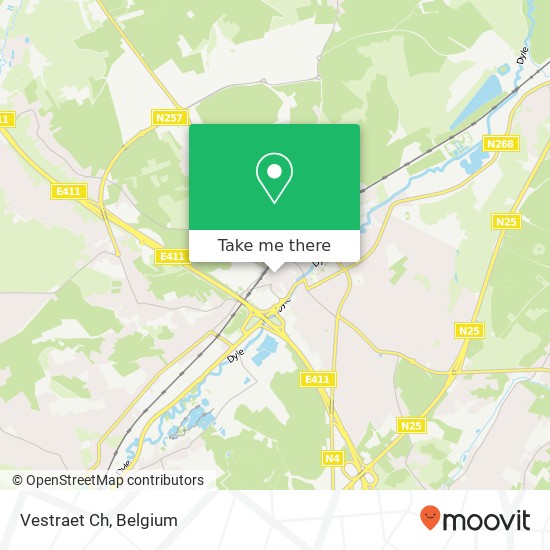 Vestraet Ch map